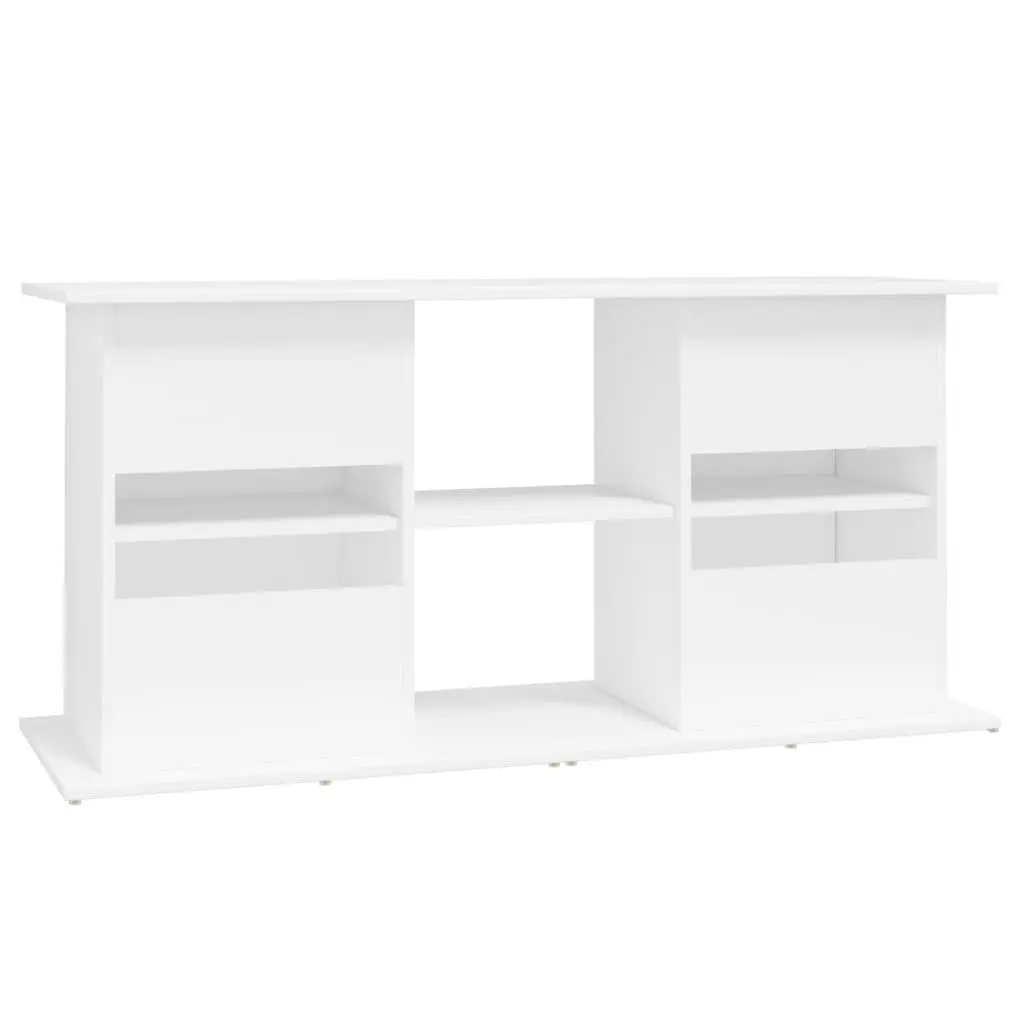 White Aquarium Stand with Storage 121x41x58cm