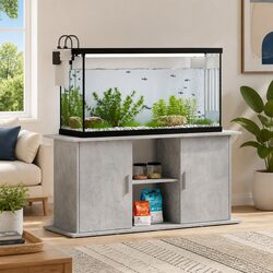 Your New Grey Aquarium Stand 121x41x58 cm Awaits