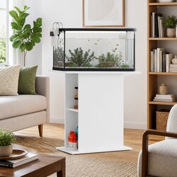 Your Perfect White Aquarium Stand - Friendly and Functional