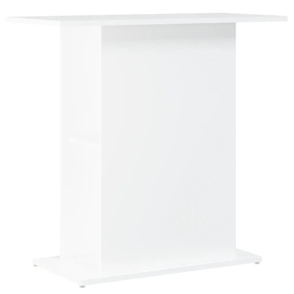 Aquarium Stand Fish Tank Cabinet White 75x36x72.5cm Storage Display Engineered