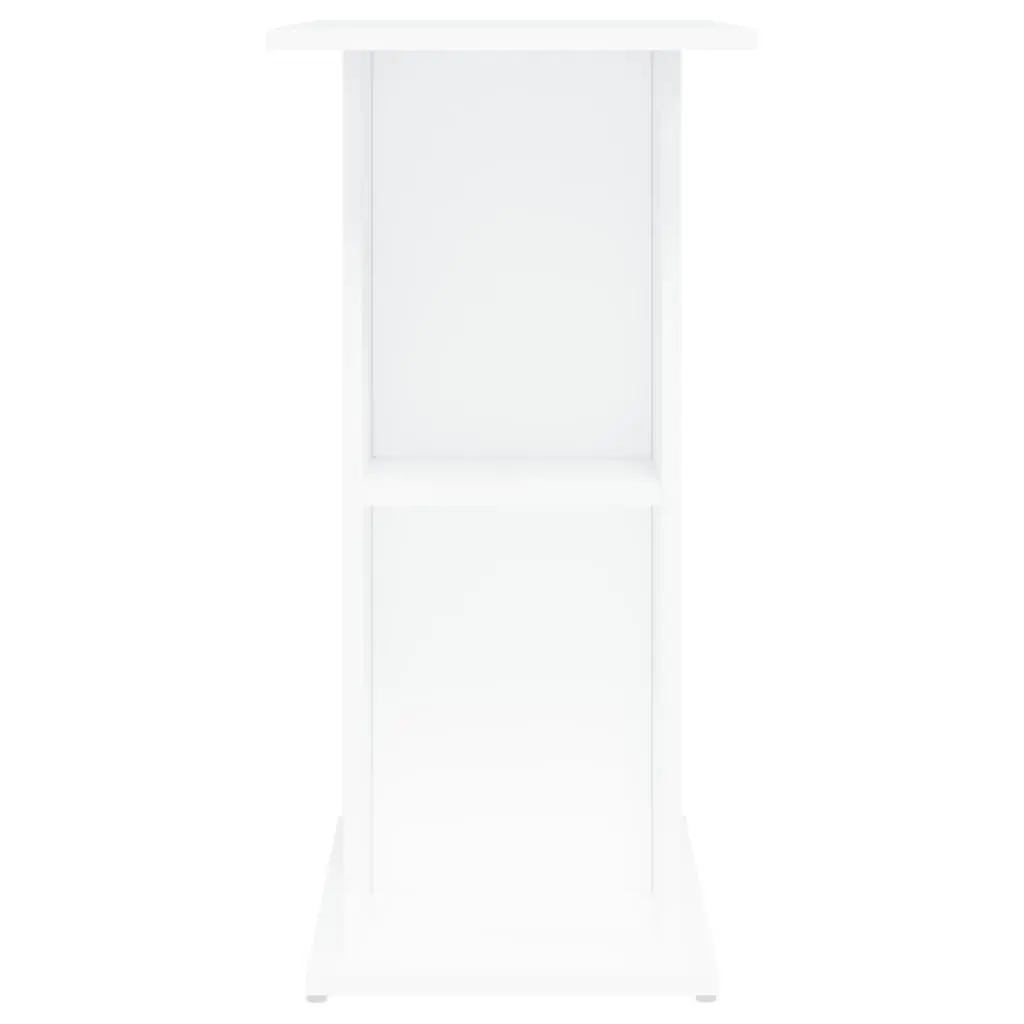 Aquarium Stand Fish Tank Cabinet White 75x36x72.5cm Storage Display Engineered