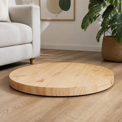 Your New Favorite Round Solid Wood Table Top