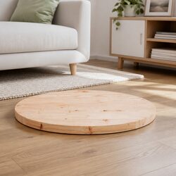 Create Your Own Table with a Round Pine Wood Top Ø60cm