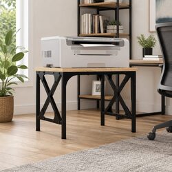 Printer Stand Desk Organiser Engineered Wood Single Shelf Files Papers Storage