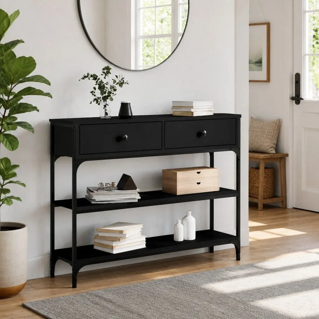 Black Console Table