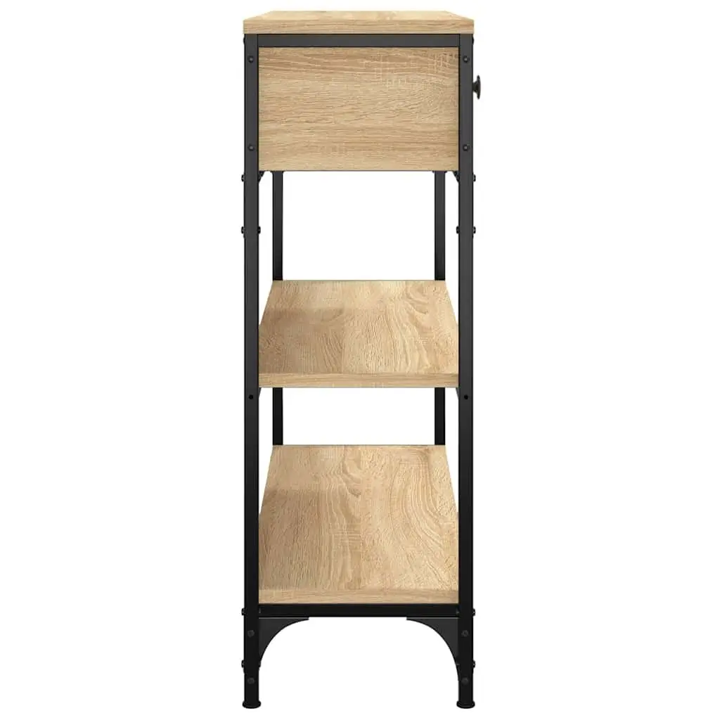 Console Table Engineered Wood Brown 72.5cm W x 25cm D x 75cm H