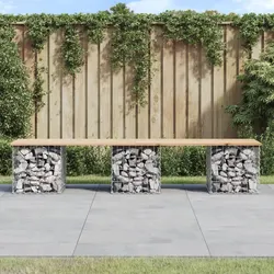 Friendly Garden Bench with Rustic Charm