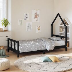 Friendly House Bed Frame for Kids - Fun and Safe