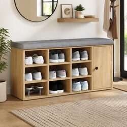 Comfortable Shoe Bench for Your Home Entryway