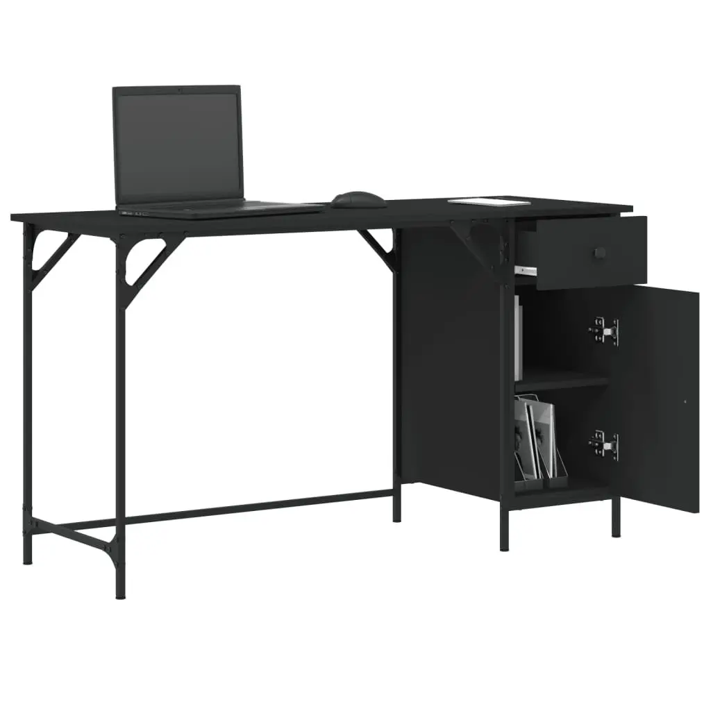 Black Computer Desk for Home Office Needs