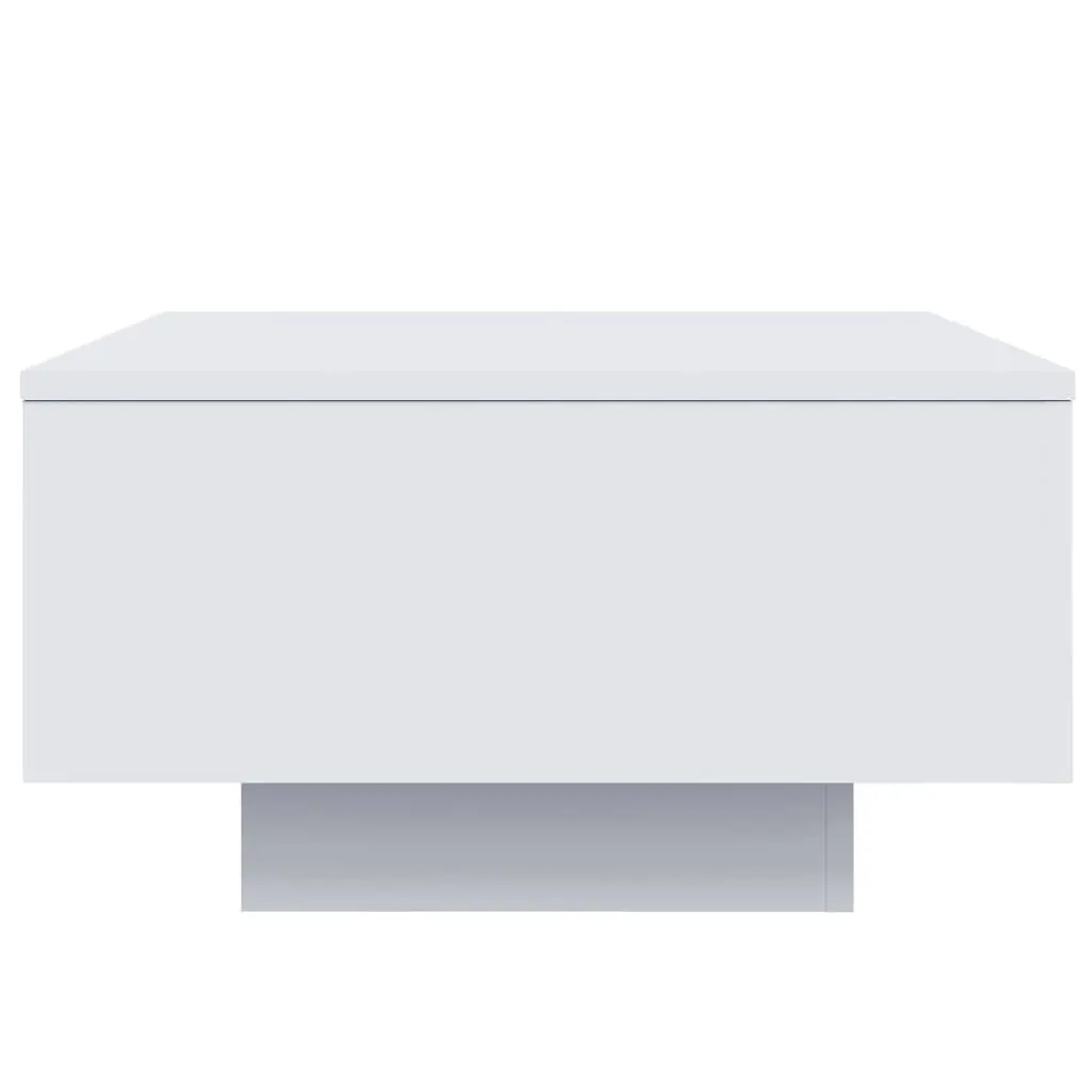 Coffee Table Modern White 55 x 55 x 31 cm Living Room Accent Side Tea Table