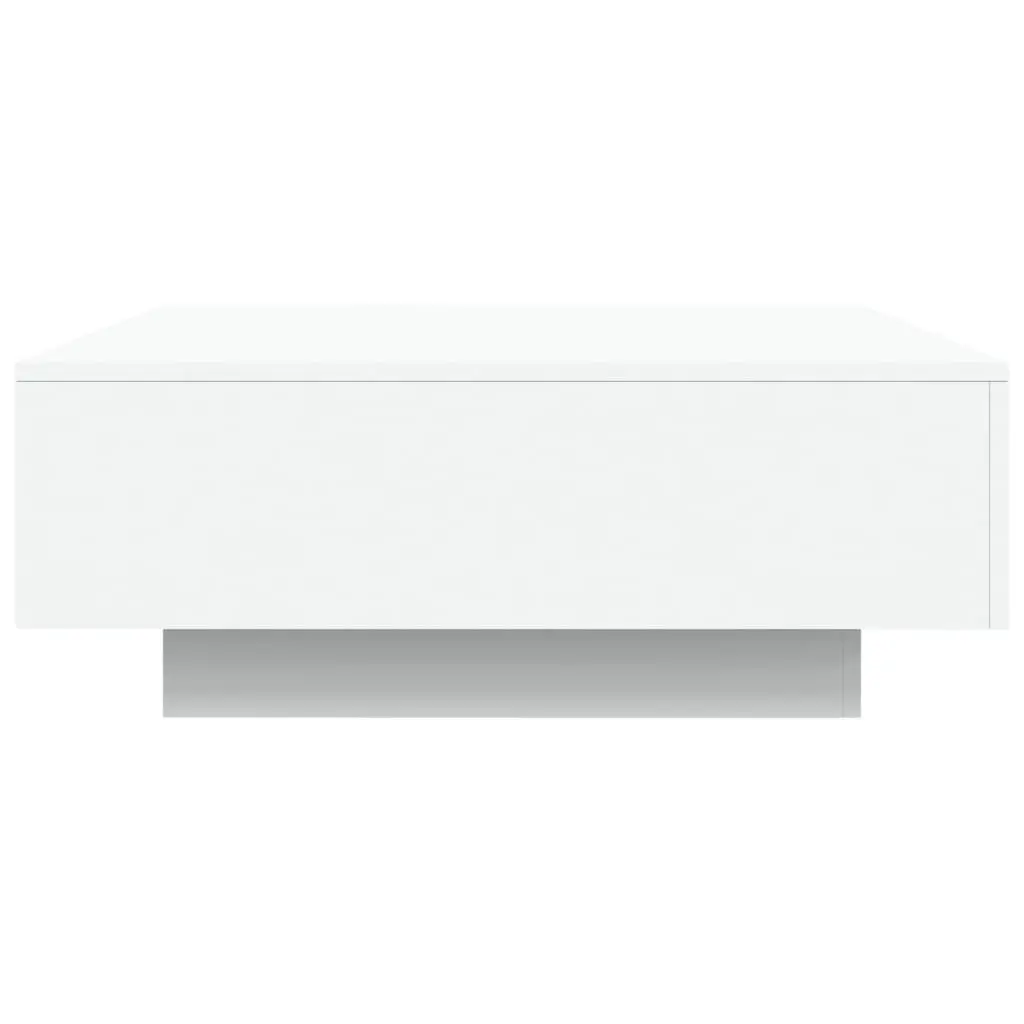 Coffee Table Modern White 80x80x31cm