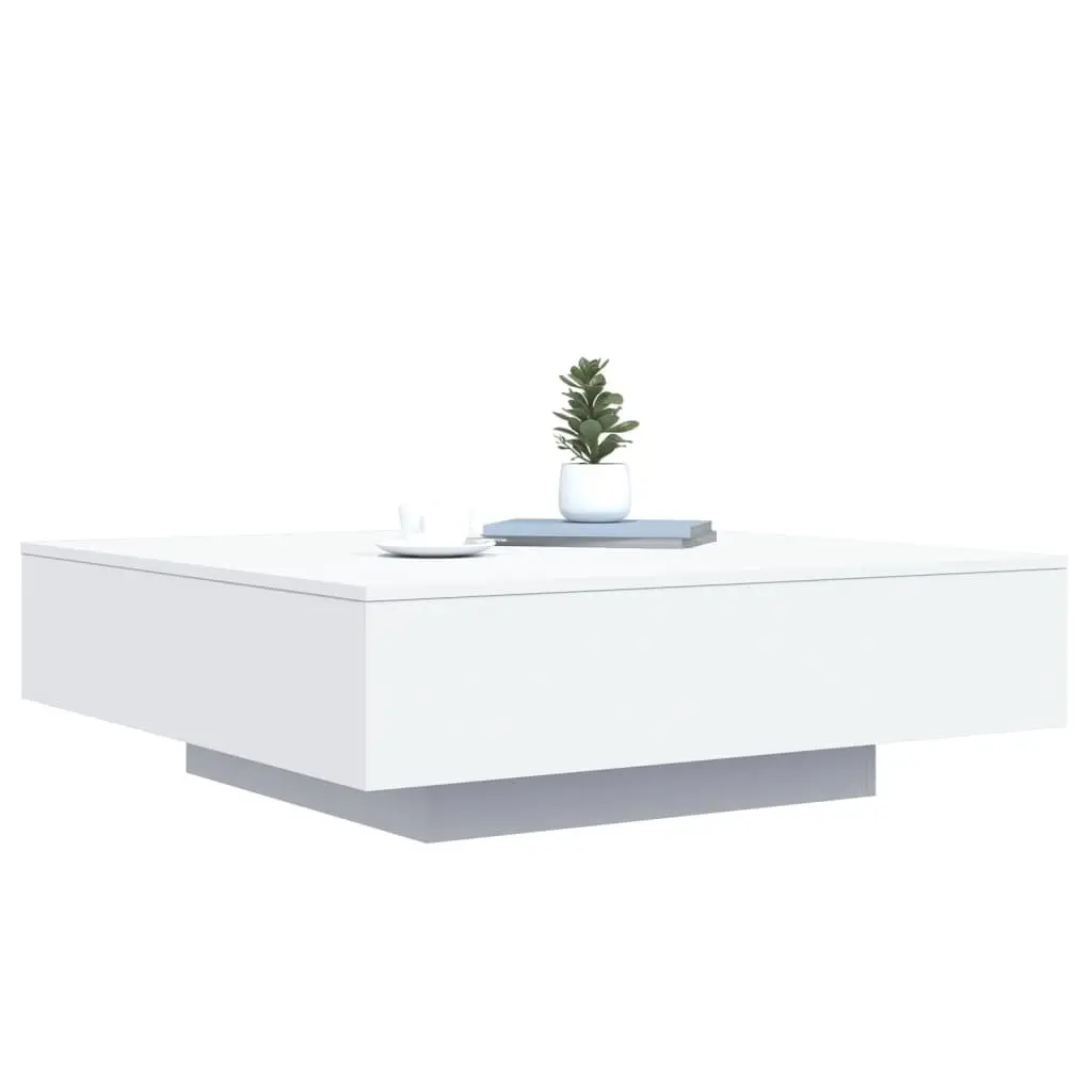 Coffee Table with RGB LED Lights