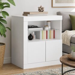 Your Perfect White Sideboard with LED Lights