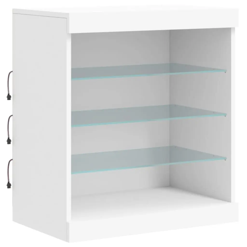White Sideboard with RGB Lighting
