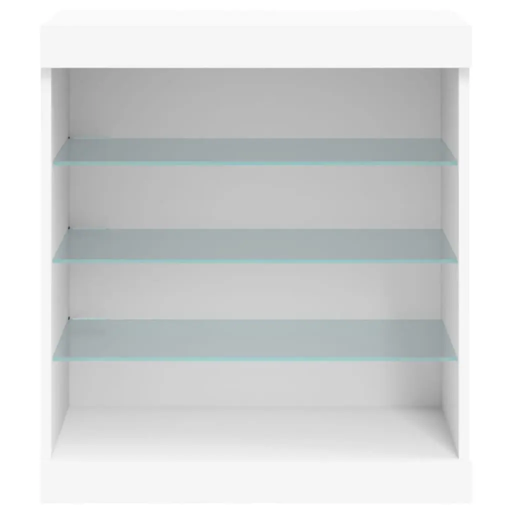 White Sideboard with RGB Lighting