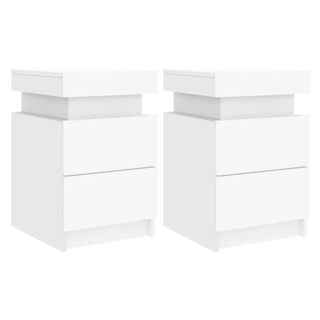 RGB LED Bedside Table