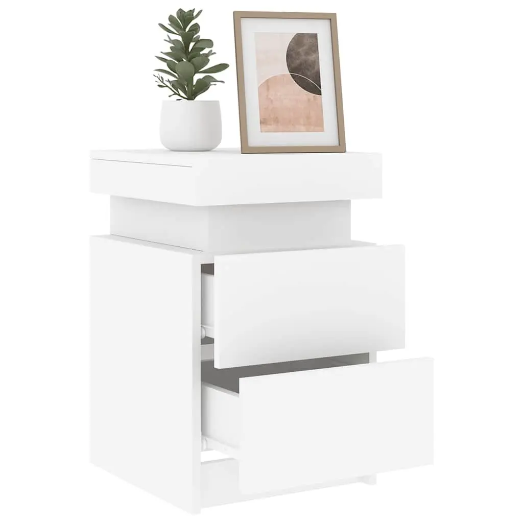 RGB LED Bedside Table