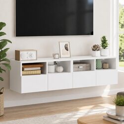 Your New Floating TV Wall Cabinet: Easy to Organize