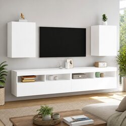 Friendly Floating Wall Cabinets: Stylish and Practical