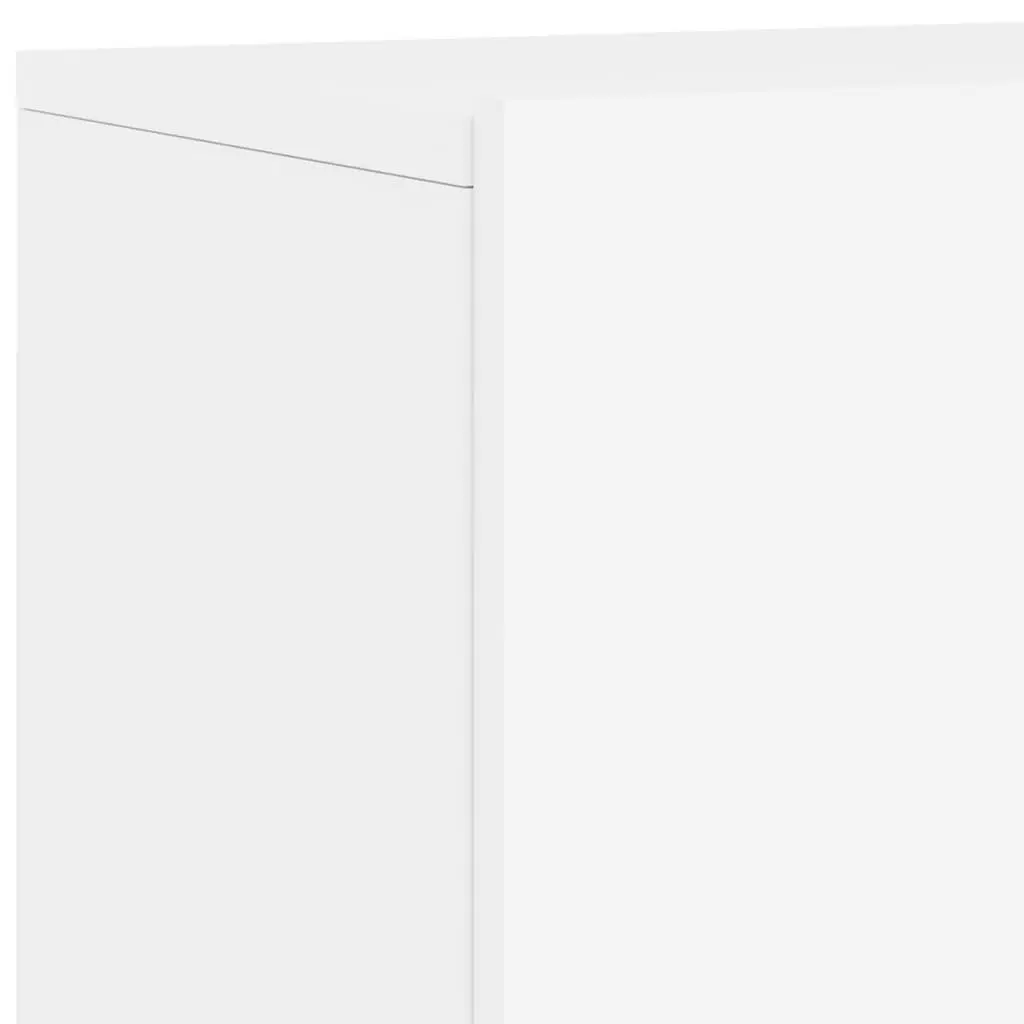Wall-mounted TV Cabinets White Media Storage Units 2 pcs 60 x 30 x 41 cm