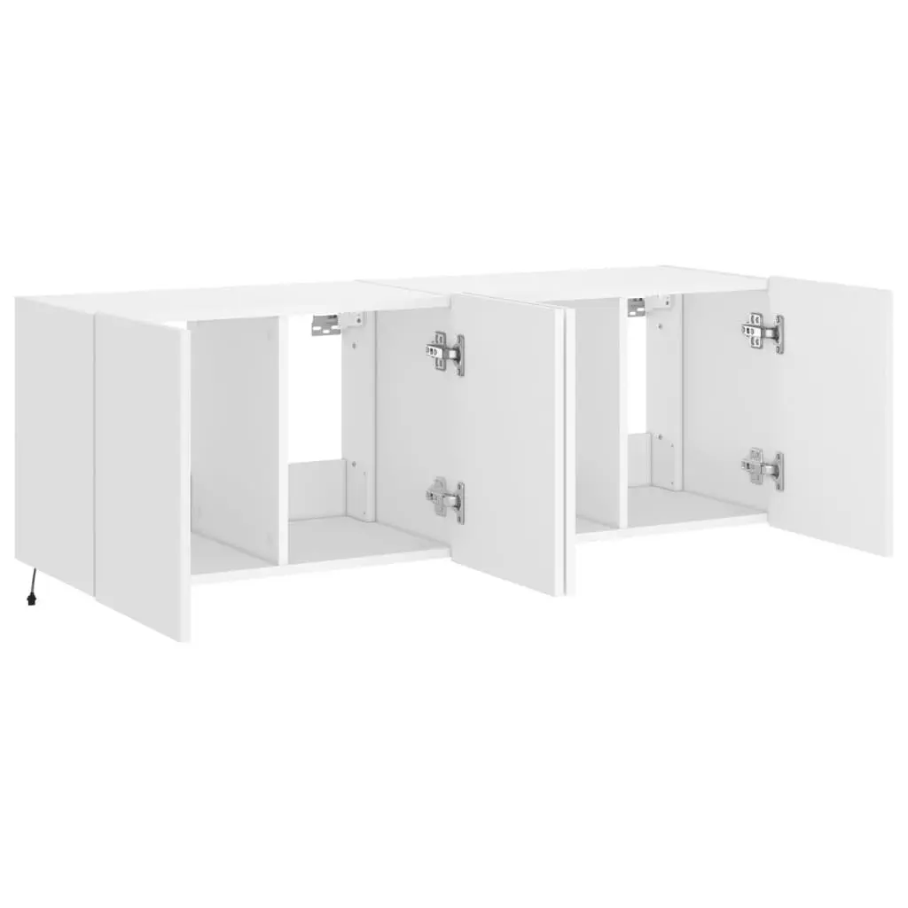 White Floating TV Cabinets