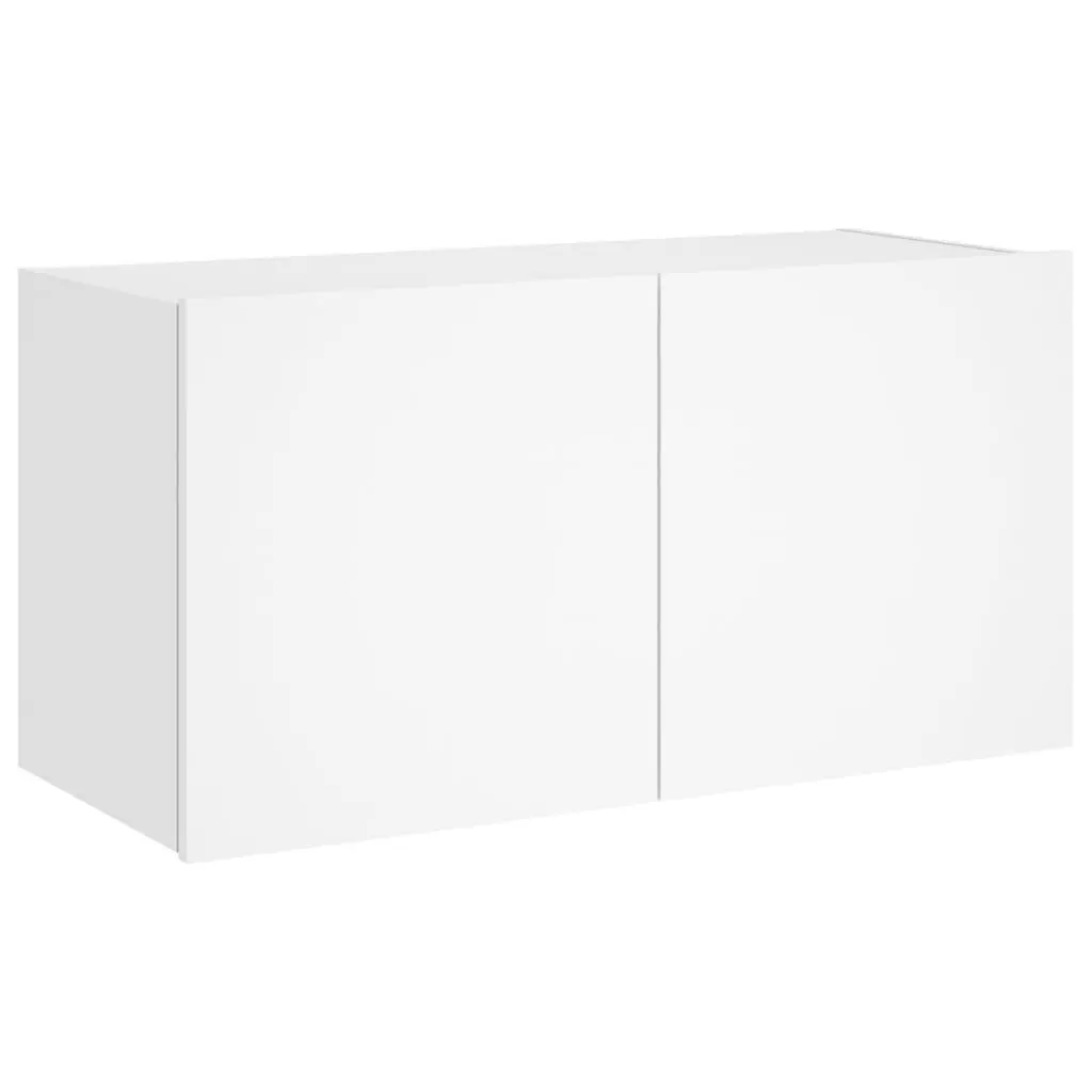 White TV Wall Cabinet