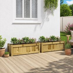 Friendly Wooden Garden Planters - Perfect for You