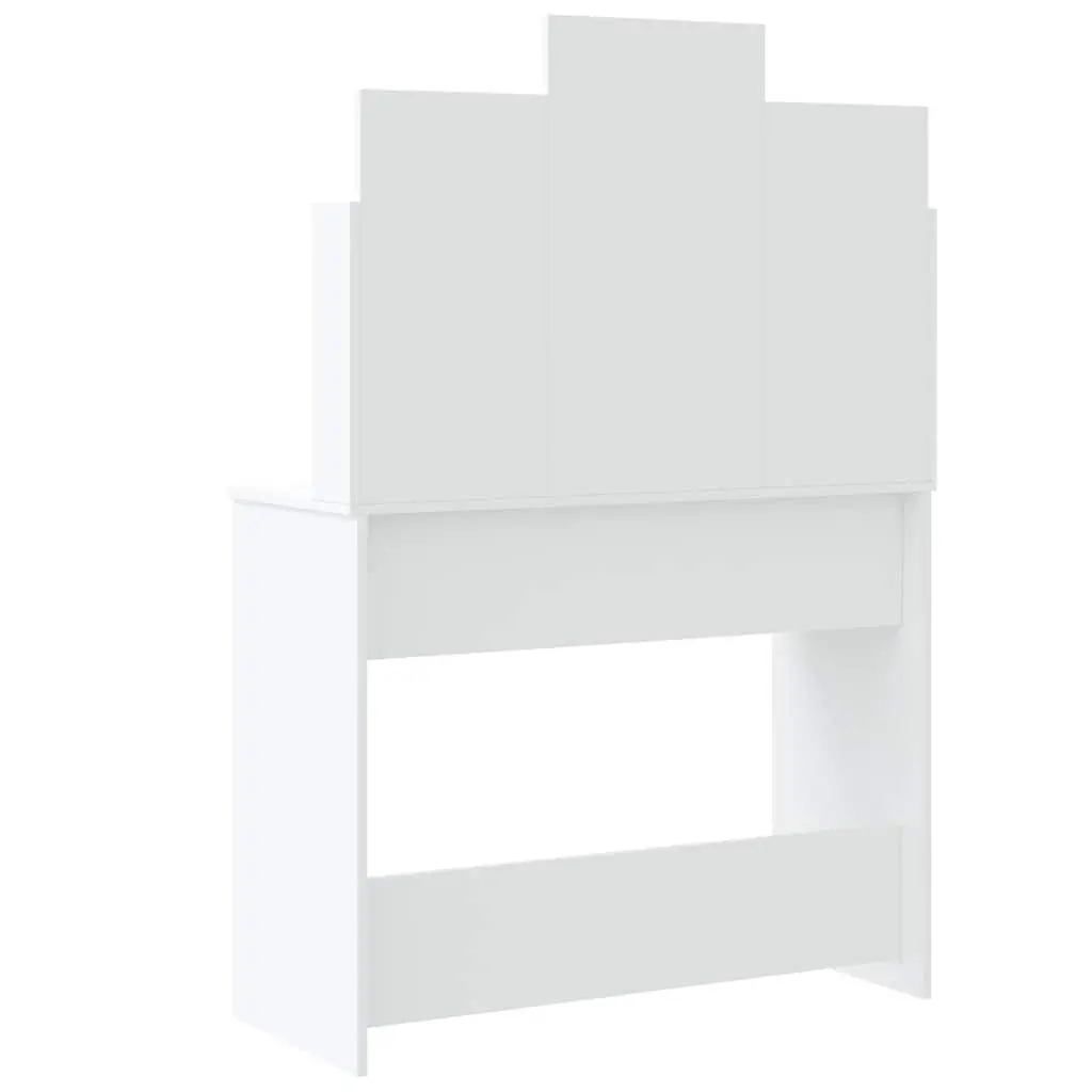 Dressing Table LED Mirror Lights White Makeup Vanity 96 x 40 x 142 cm