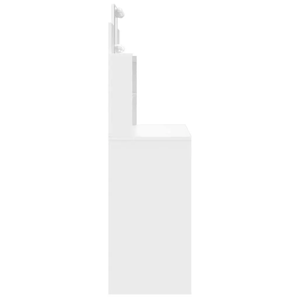 Dressing Table LED Mirror Lights White Makeup Vanity 96 x 40 x 142 cm