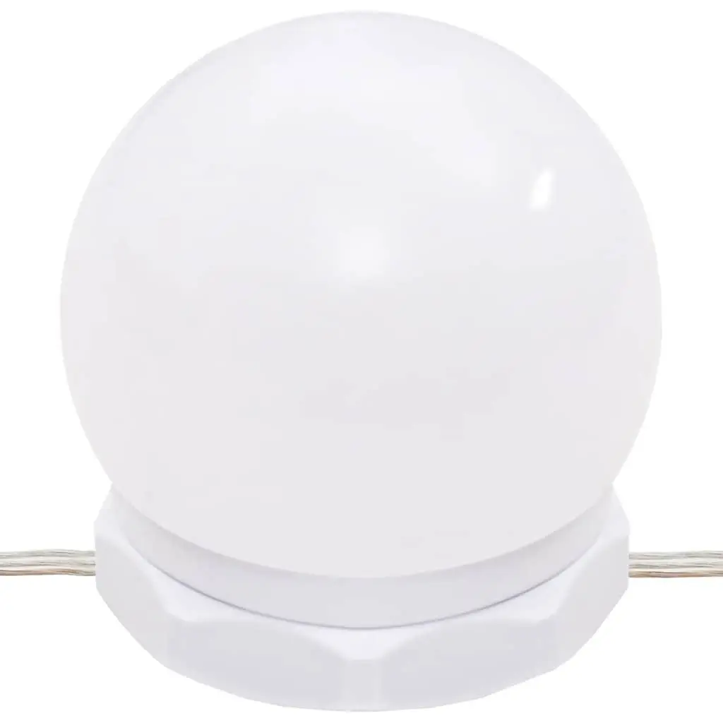 Dressing Table LED Mirror Lights White Makeup Vanity 96 x 40 x 142 cm