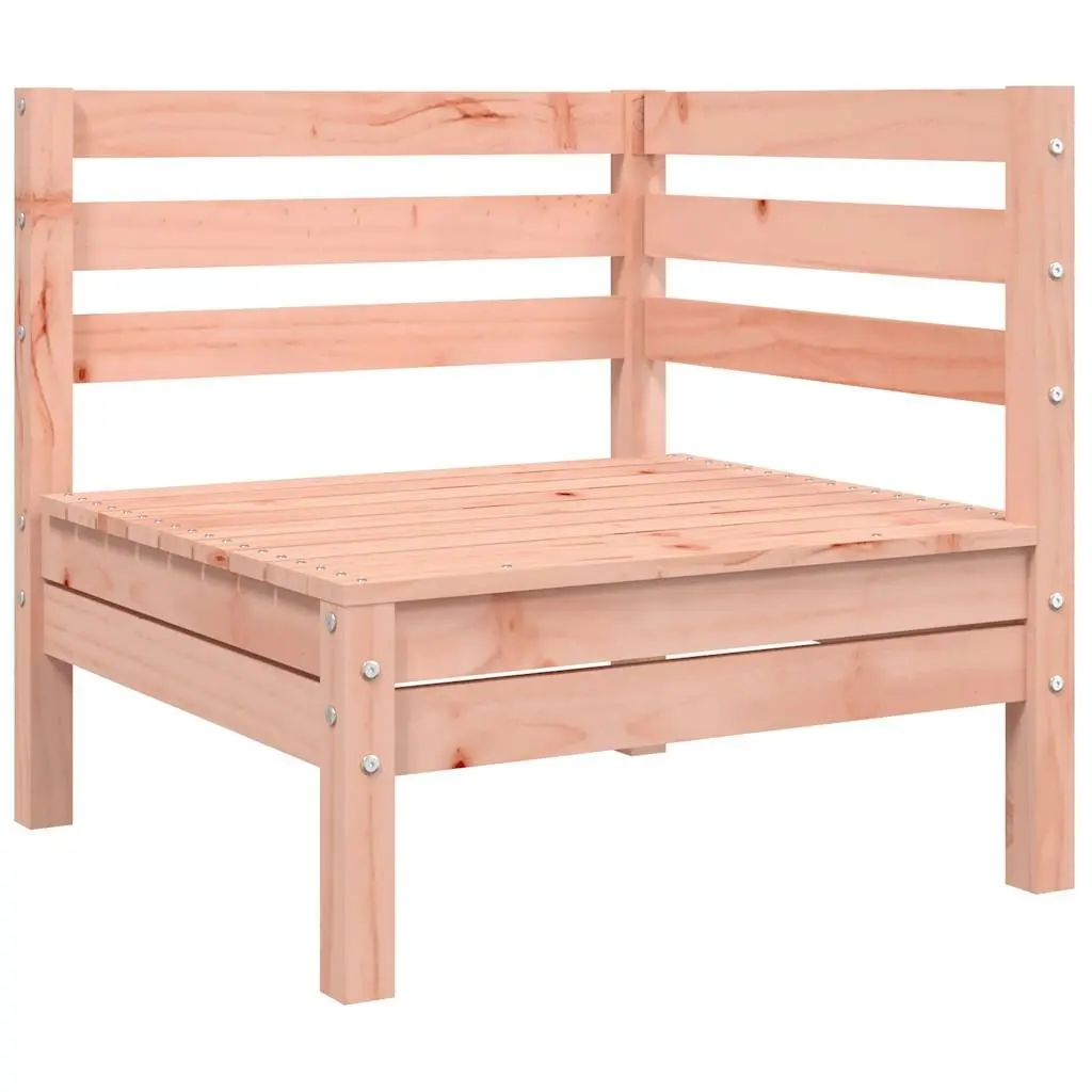 Outdoor Sectional Sofa Corner Unit Solid Wood Garden Furniture with Cushions
