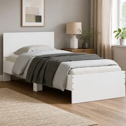 Your New White Bed Frame with RGB LED Lights Awaits