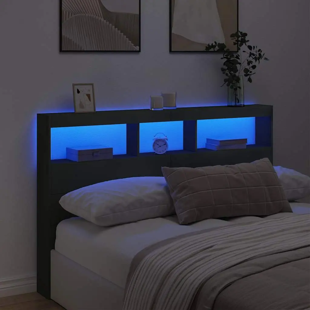 LED Headboard Cabinet