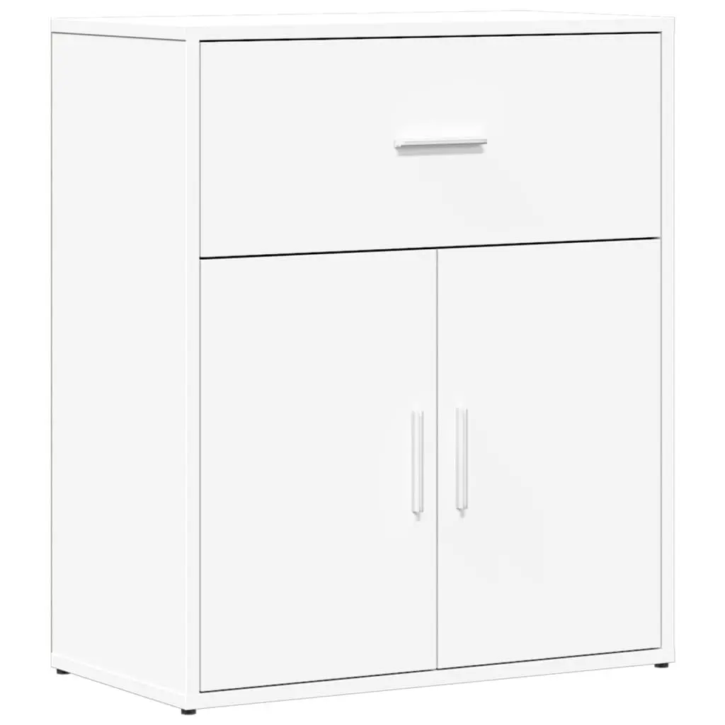 Sideboard White Engineered Wood 60x31x70 cm