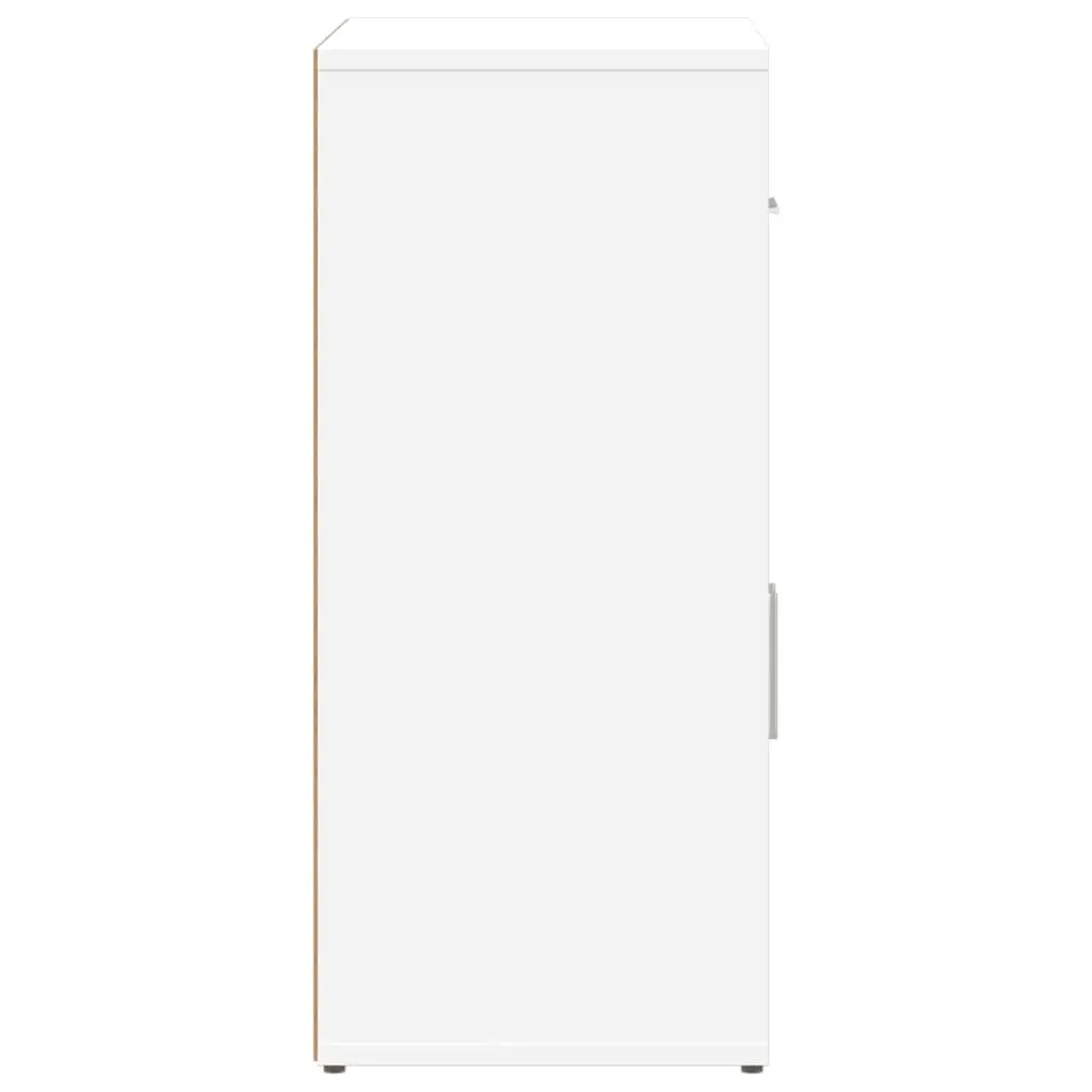 Sideboard White Engineered Wood 60x31x70 cm