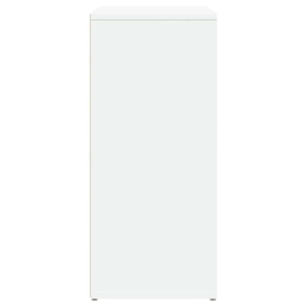 Sideboard Storage Cabinet White Engineered Wood 60x31x70 cm