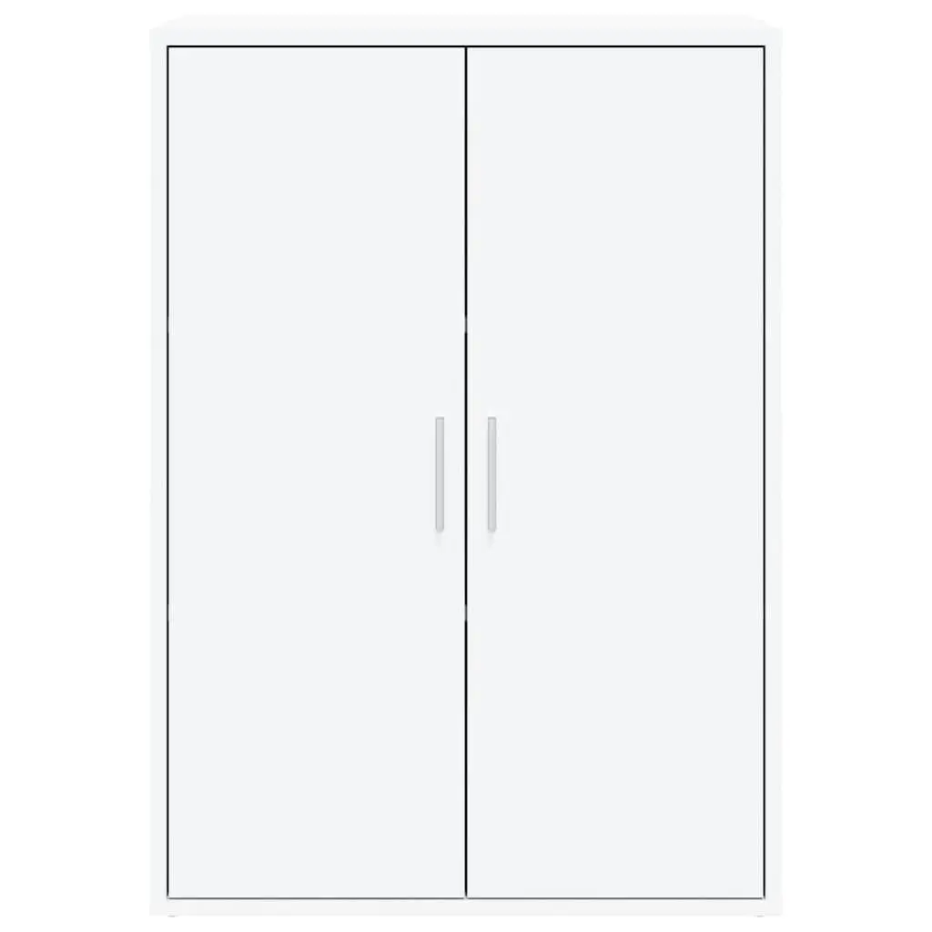 Sideboard White Engineered Wood 60x31x84 cm Storage Cabinet
