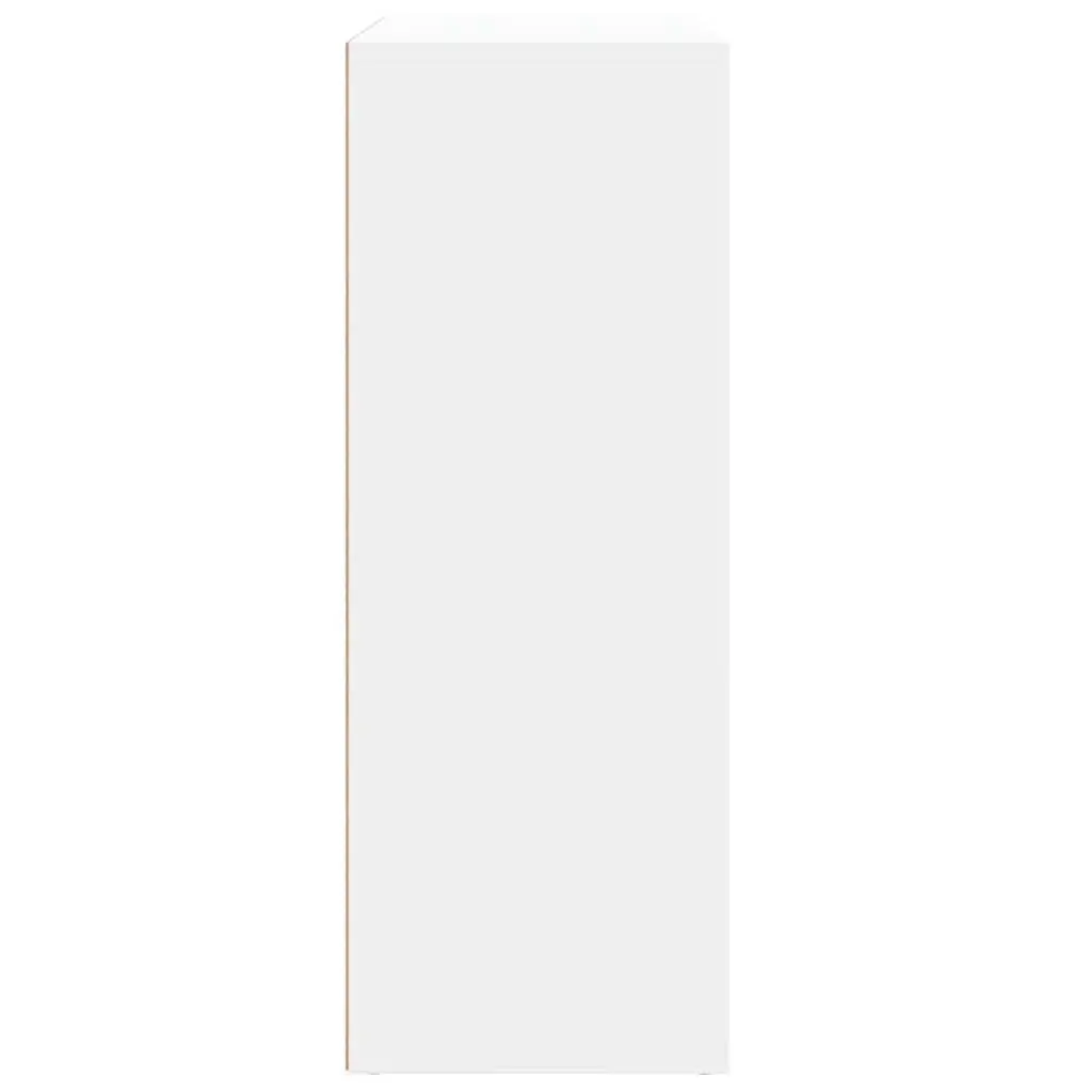 Sideboard White Engineered Wood 60x31x84 cm Storage Cabinet