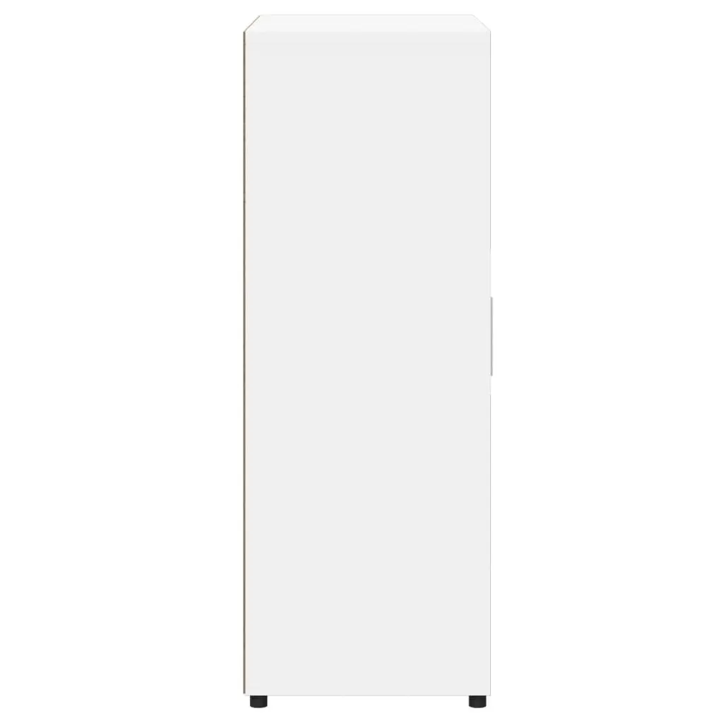 Sideboard White Engineered Wood 60x31x84 cm Storage Cabinet