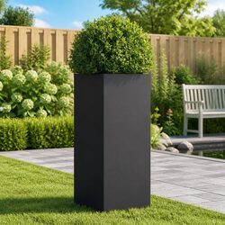 Your Go-To Black Steel Planter for Outdoor Decor