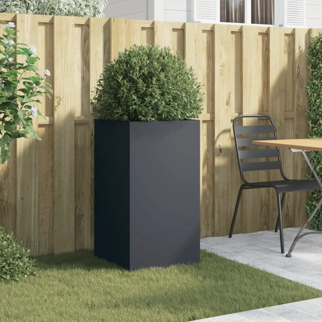 Steel Planter for Outdoor Use 42x38x75cm