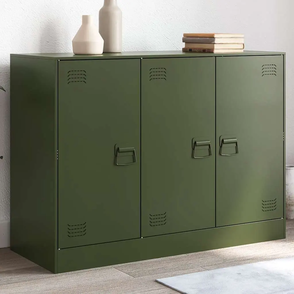 Olive Green Buffet Server for Home