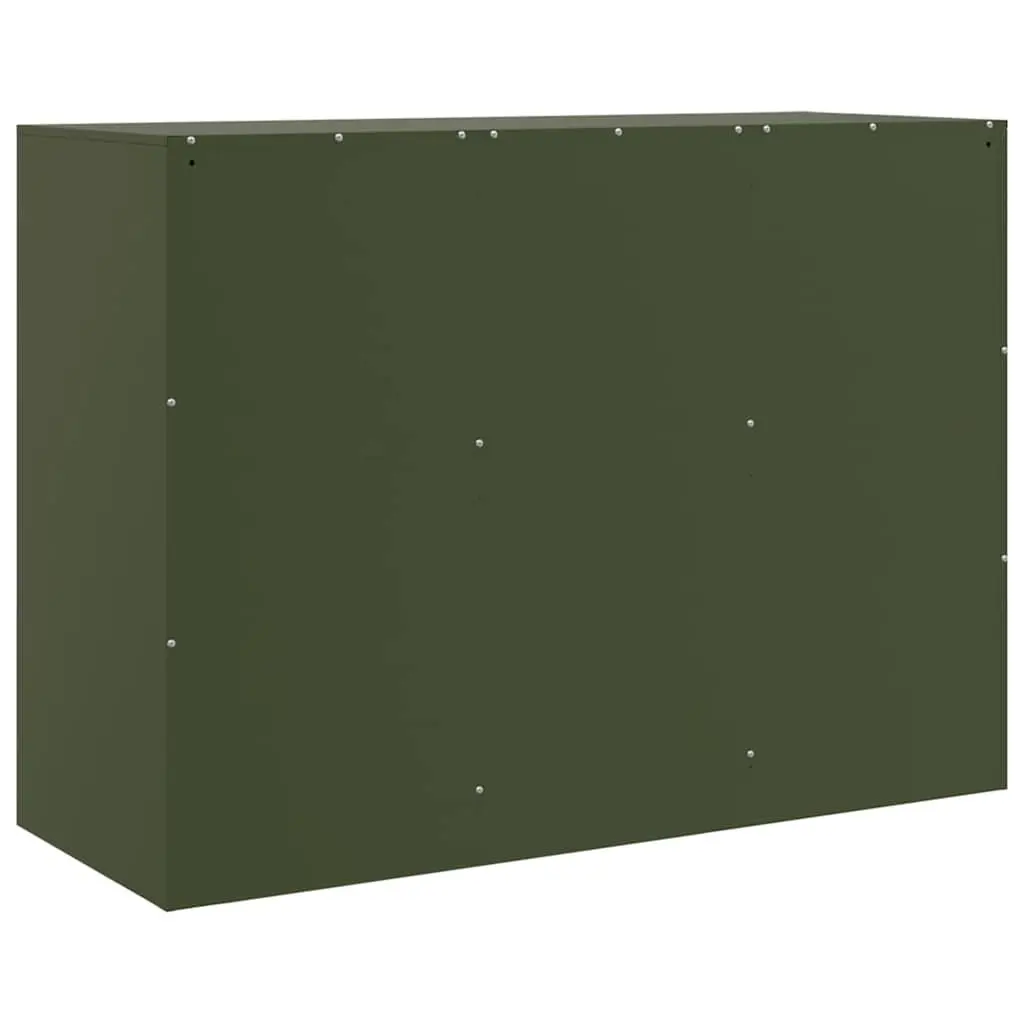Olive Green Buffet Server for Home