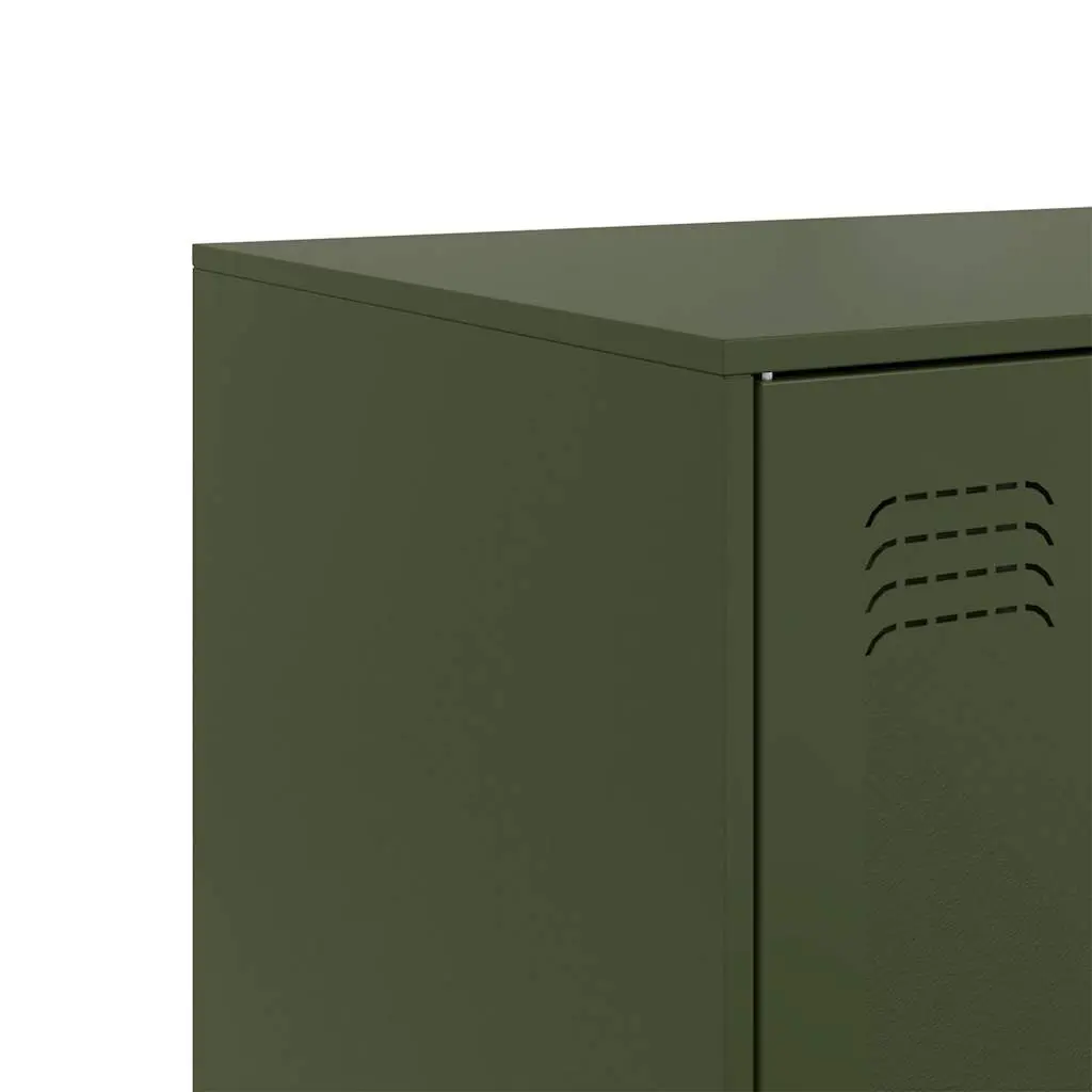 Olive Green Buffet Server for Home