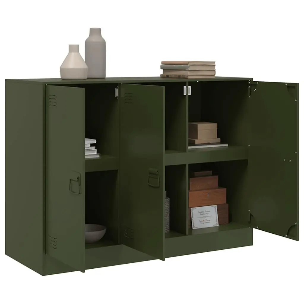 Olive Green Buffet Server for Home