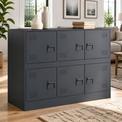 Your Anthracite Sideboard Storage Solution 99x39x73cm