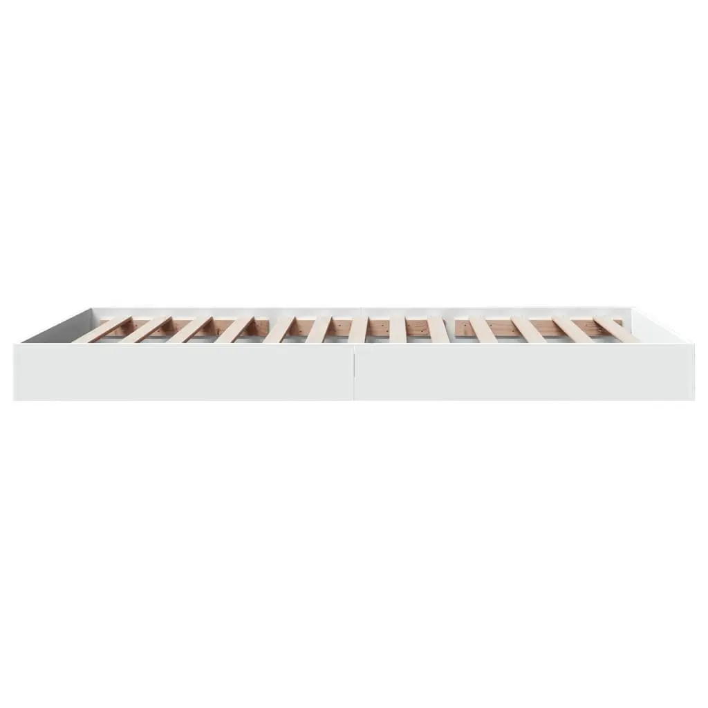 90x190 cm White Bed Frame