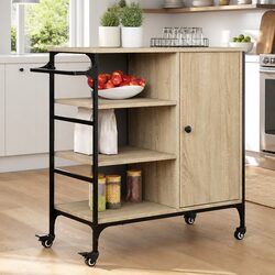 Your New Kitchen Trolley with Wheels and Towel Rack