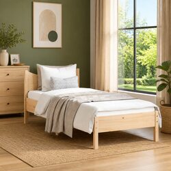 Find Your Comfort with Our Solid Wood Pine Bed Frame
